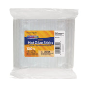 Hot Glue Sticks Classroom Pack, Clear, 4" x 0.27", 100 Pieces