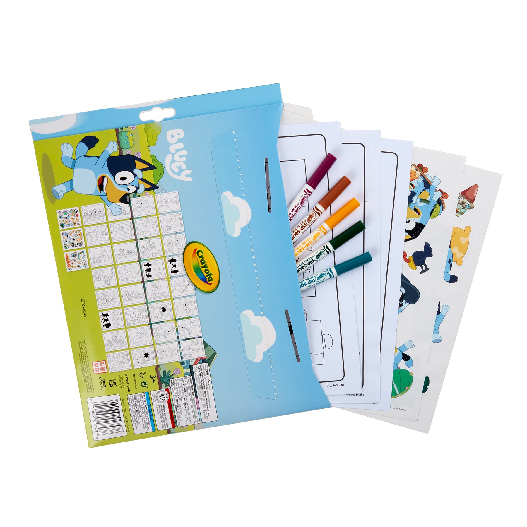 Color & Sticker Activity Set, Bluey
