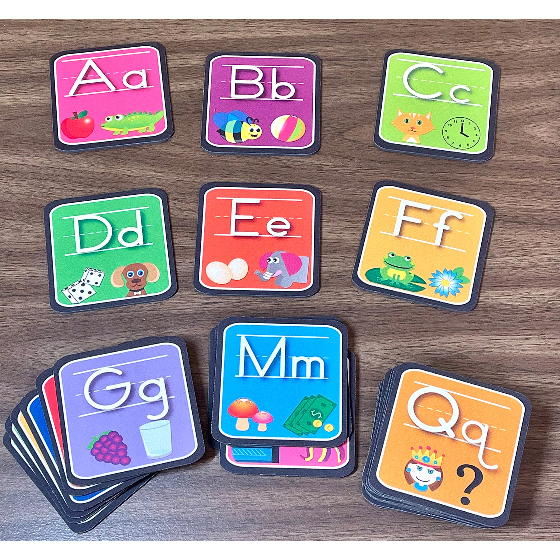 The Original Fun Mat™, Sensory Spots™, 4" Full English Alphabet Set, 26 Pieces