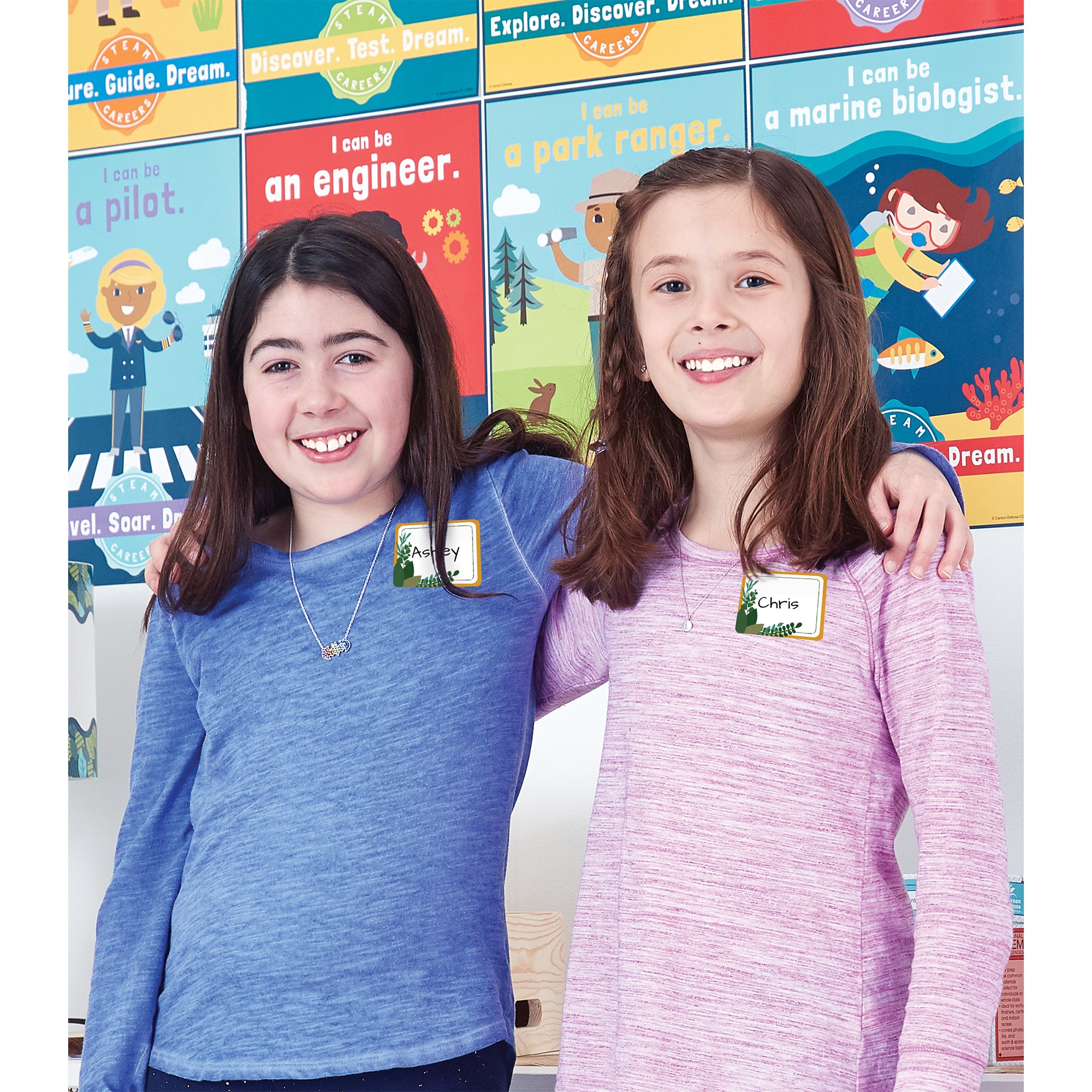 Grow Together Name Tags, Pack of 40