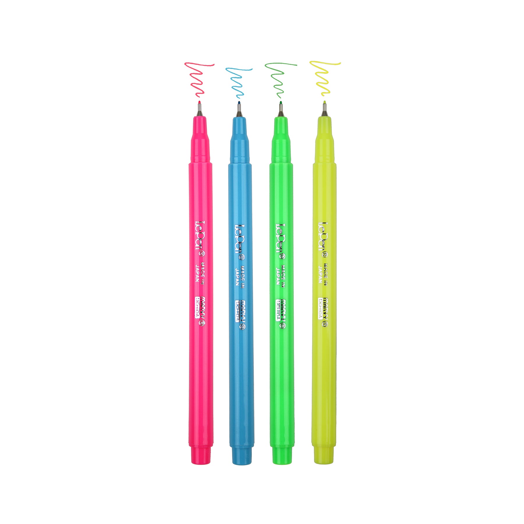 4300-4F LE PEN NEON 4PCS SET