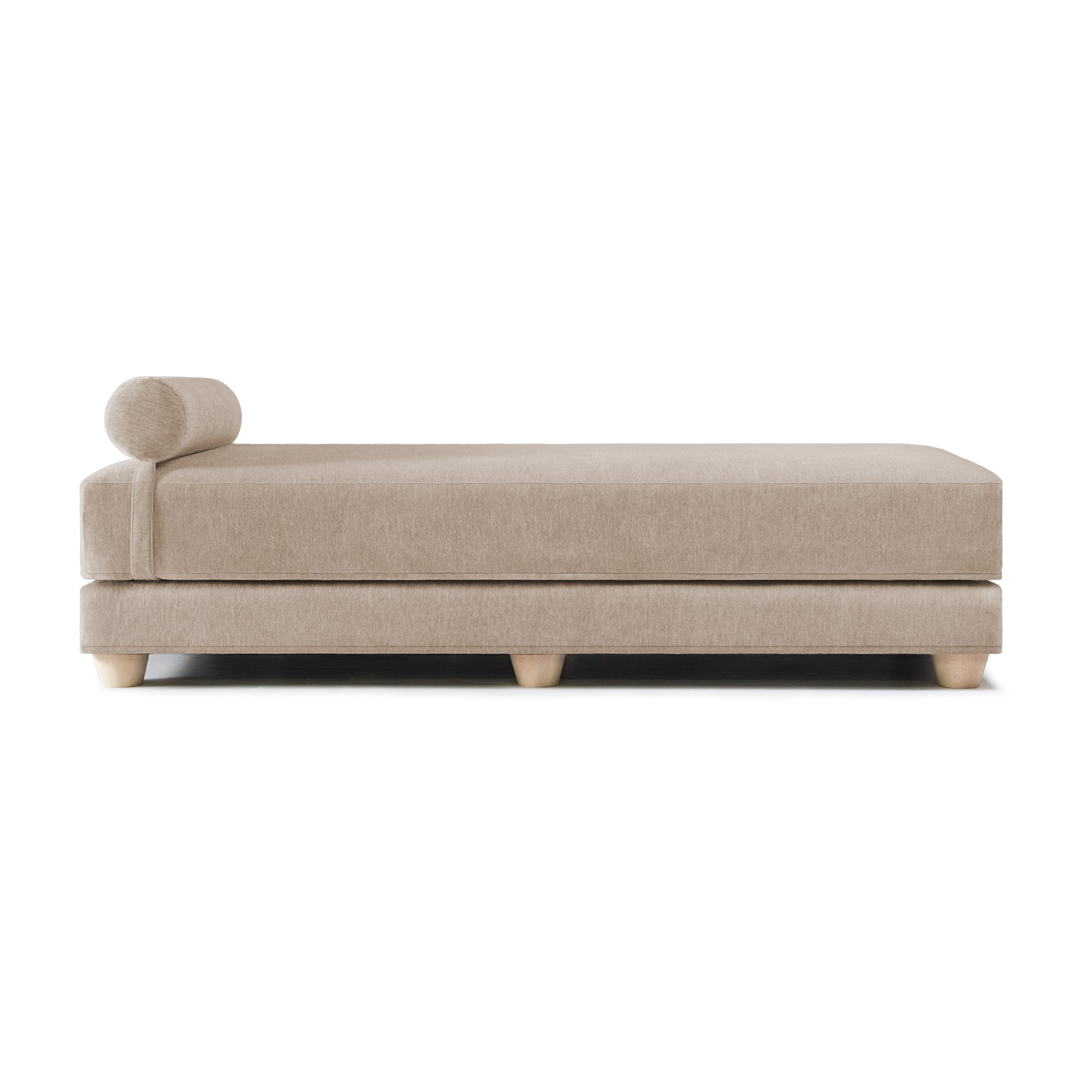 Jaxx Alon Daybed/Fold-Out Sleeper, Queen-Size Mattress - Premium Chenille, Grey, Model: