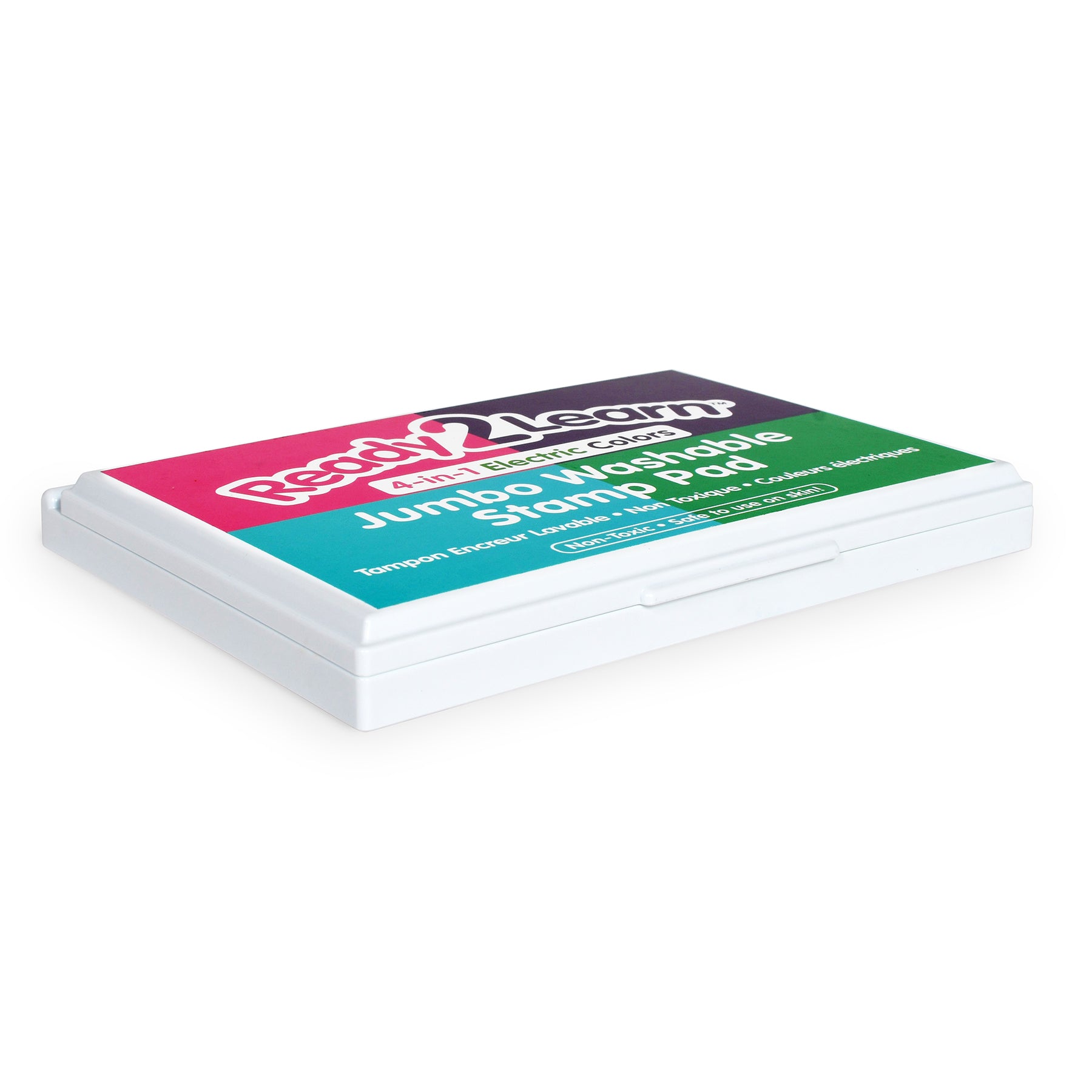 Jumbo Washable Stamp Pad - 4-in-1 Electric Colors