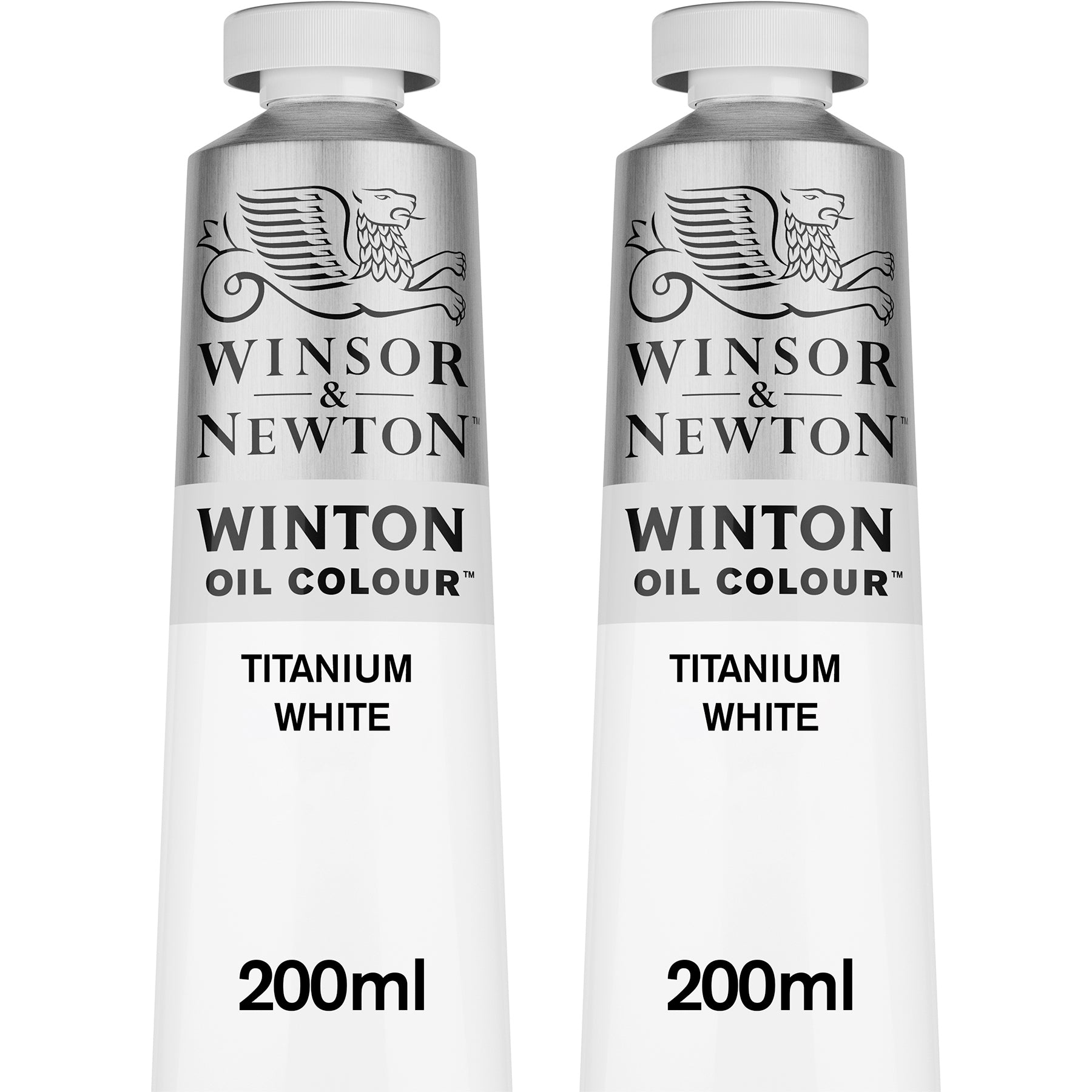 WOC 200ml Titanium White Twin Pack