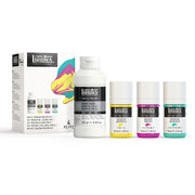 LQ Matte Pouring Medium & Soft Body Acrylic Set
