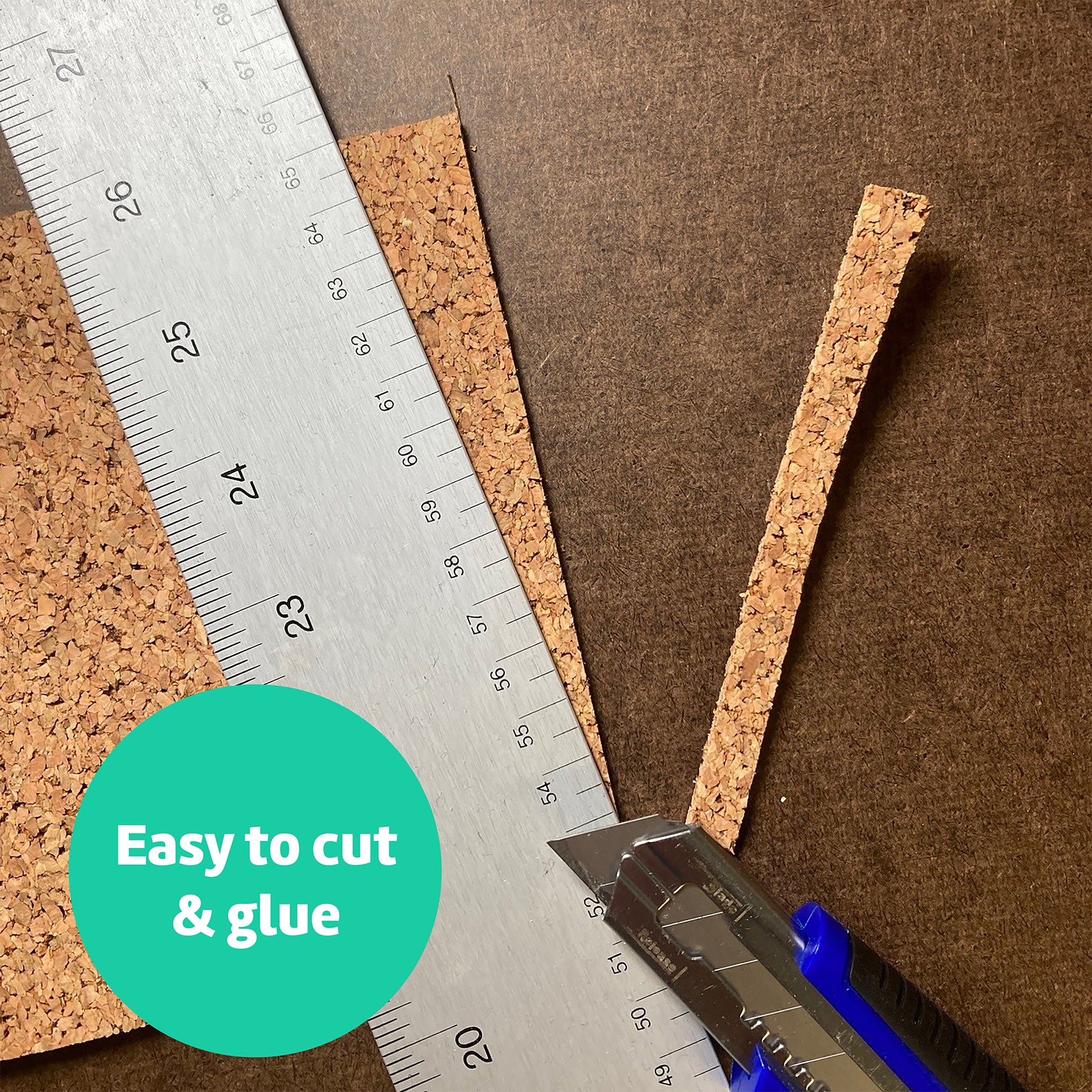 Cork Roll, 4' x 24', 6mm Thick