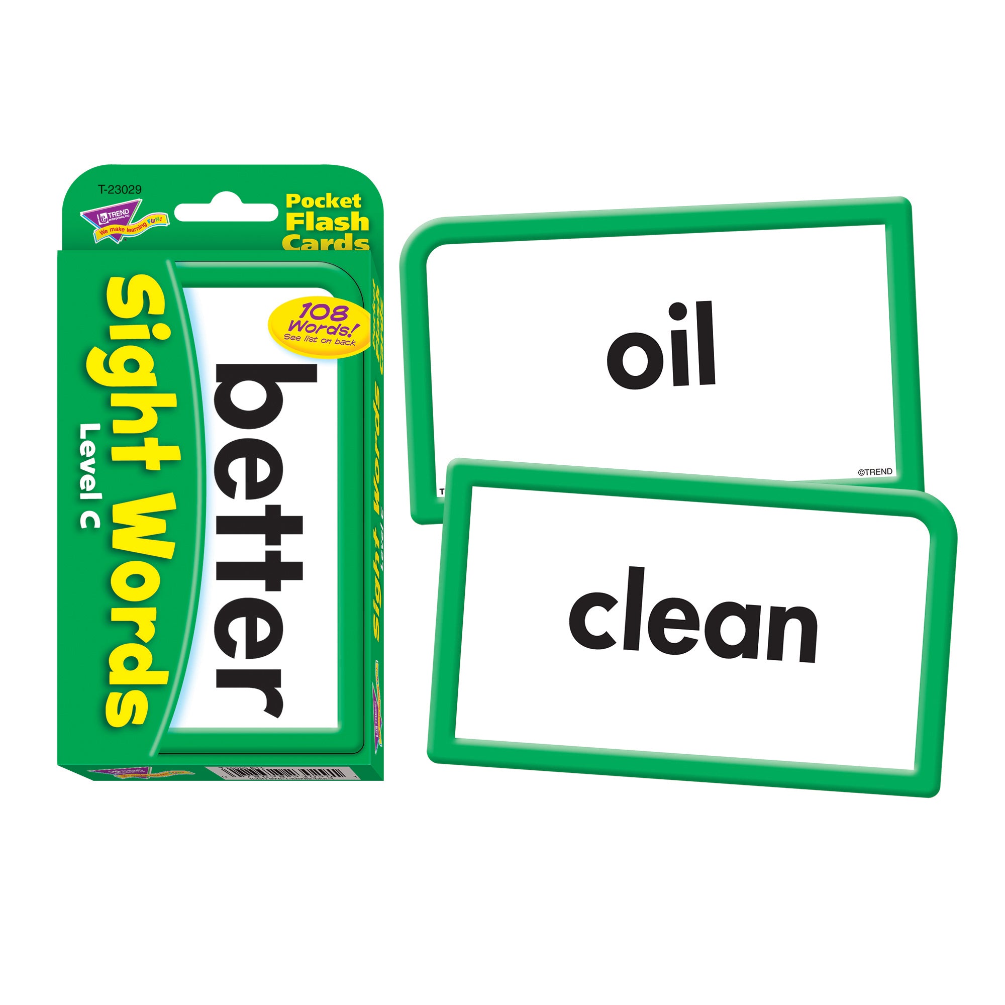 Sight Words – Level C Pocket Flash Cards