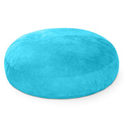 Jaxx 6 Foot Cocoon - 2-in-1 Convertible Bean Bag Bed & Large Bean Bag Chair for Adults, Microsuede Teal