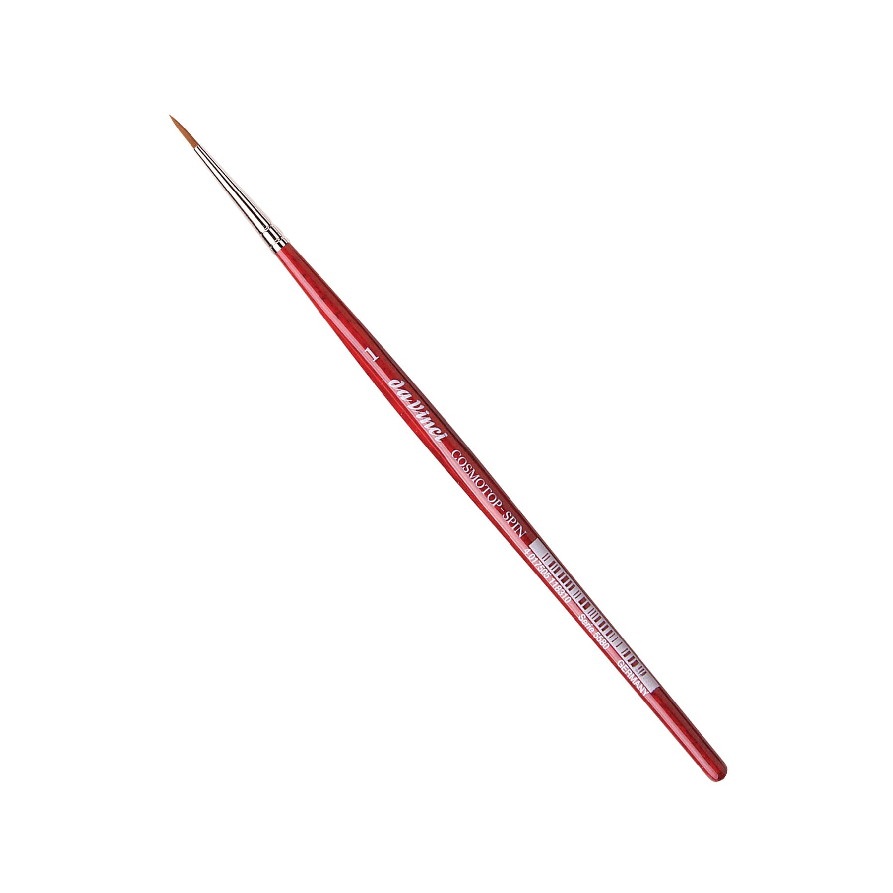 COSMOTOP-SPIN Silkpainting Brush, Synthetic, Watercolor, Round, Size 1
