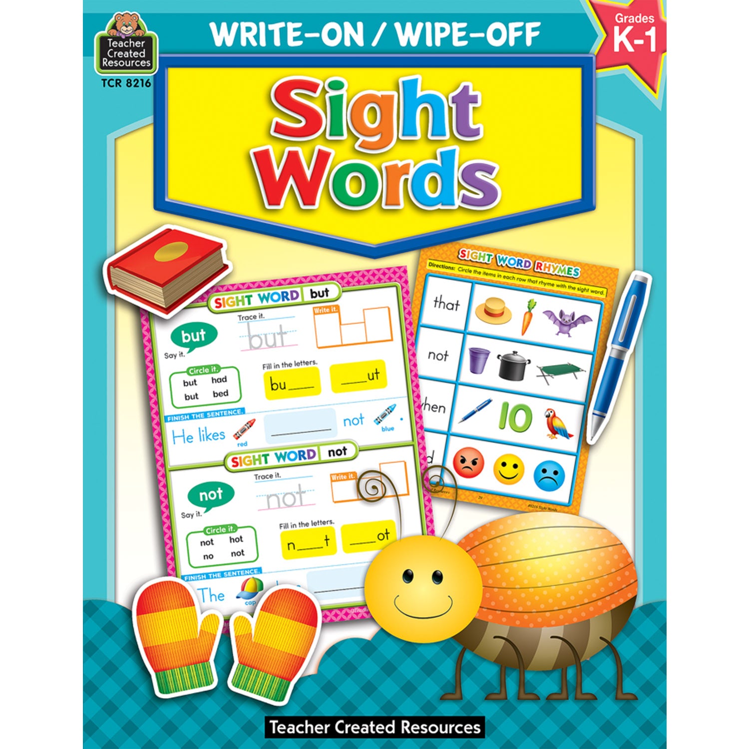 Early Learning Essentials Write & Wipe Activity Book Kit – Literacy, Math, and Fine Motor Skills