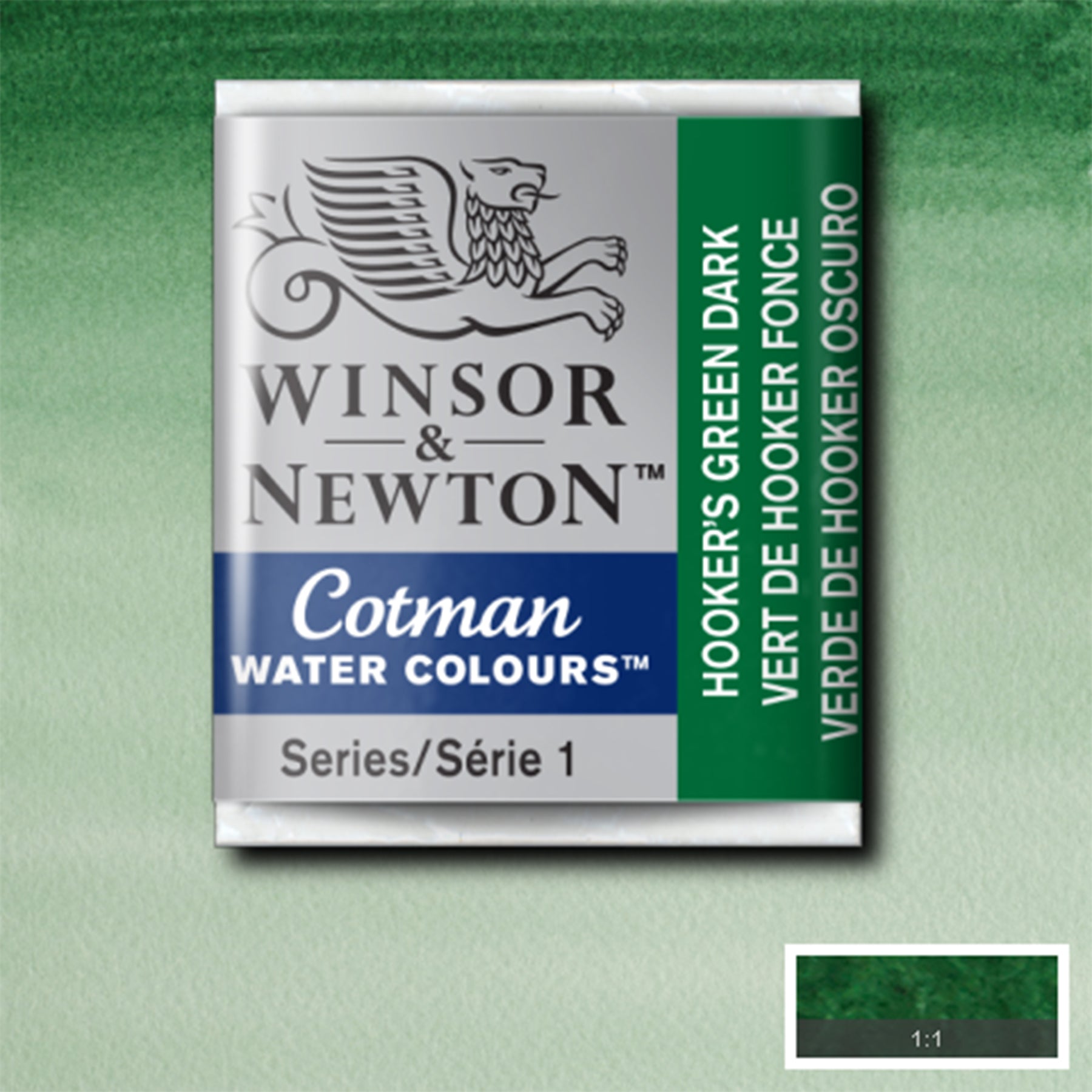 CWC Half Pan - Hooker's Green Dark