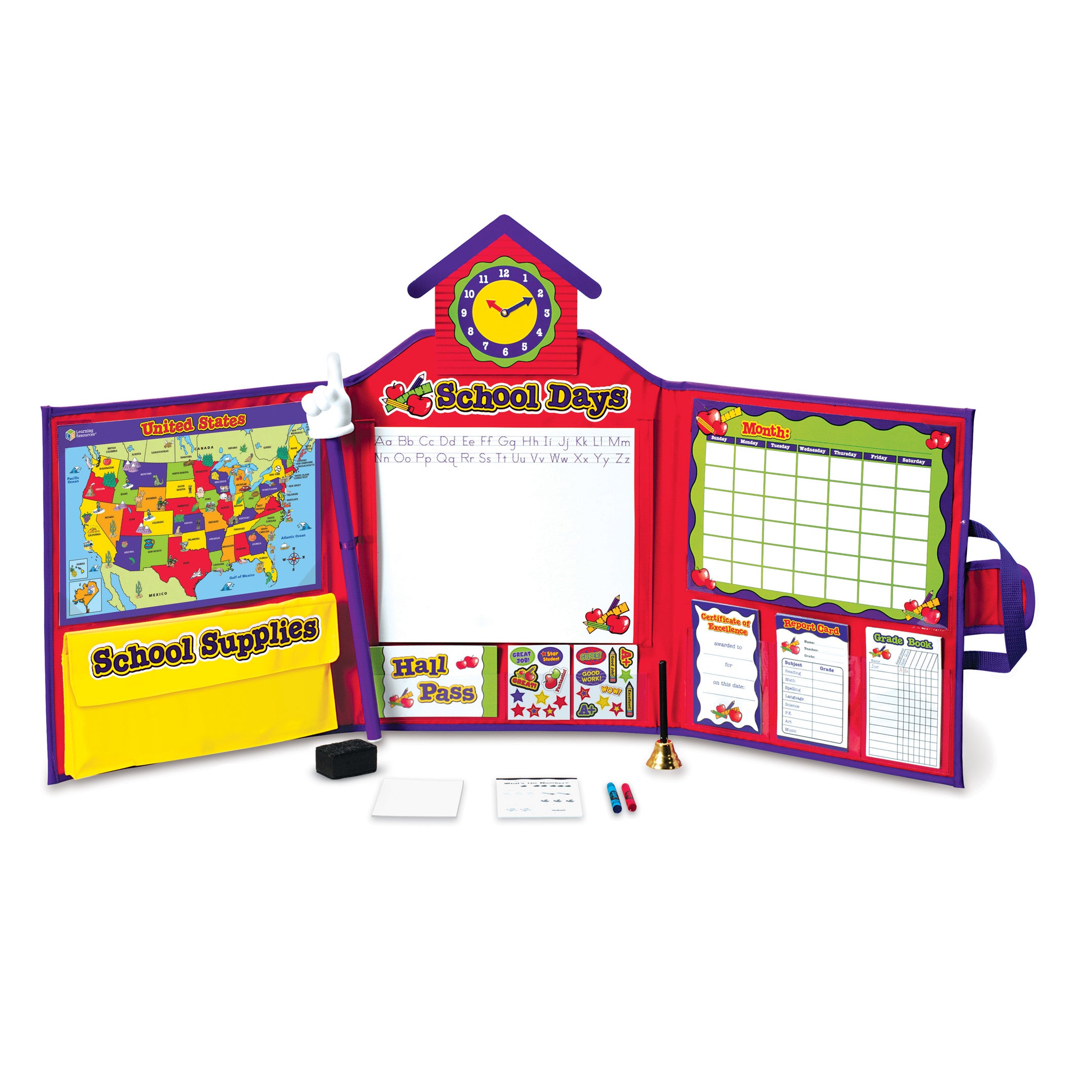 Pretend & Play® School Set w/US Map