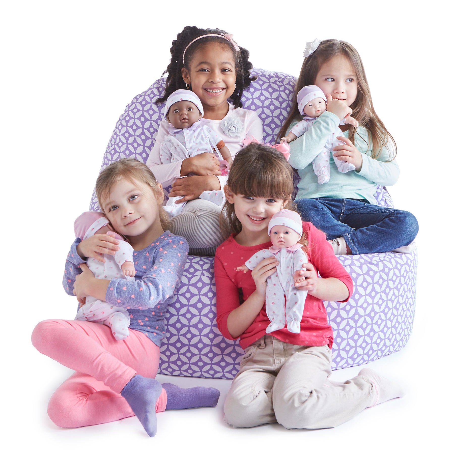 La Baby Soft 11" Baby Doll, Pink with Blanket, Caucasian