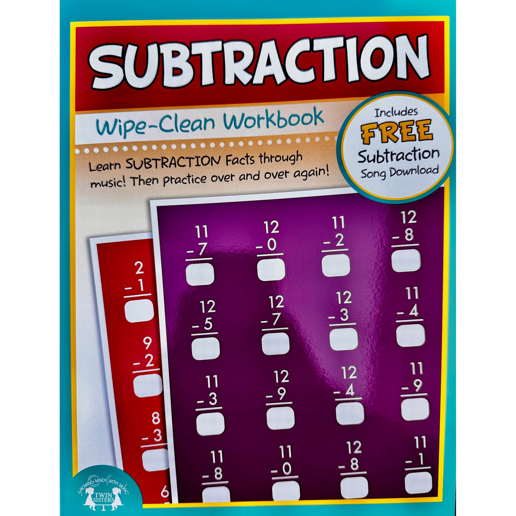 Wipe-Clean Workbook Set 2, 4 Books