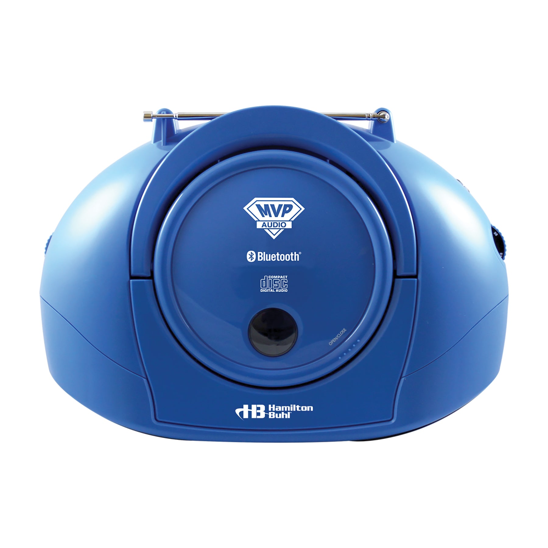 AudioMVP Boombox CD/FM Media Player with Bluetooth Receiver