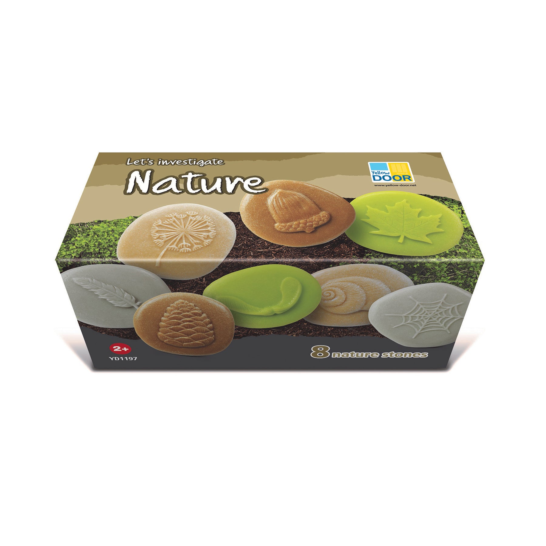 Let's Investigate – Nature, Set of 8 Stone Figures