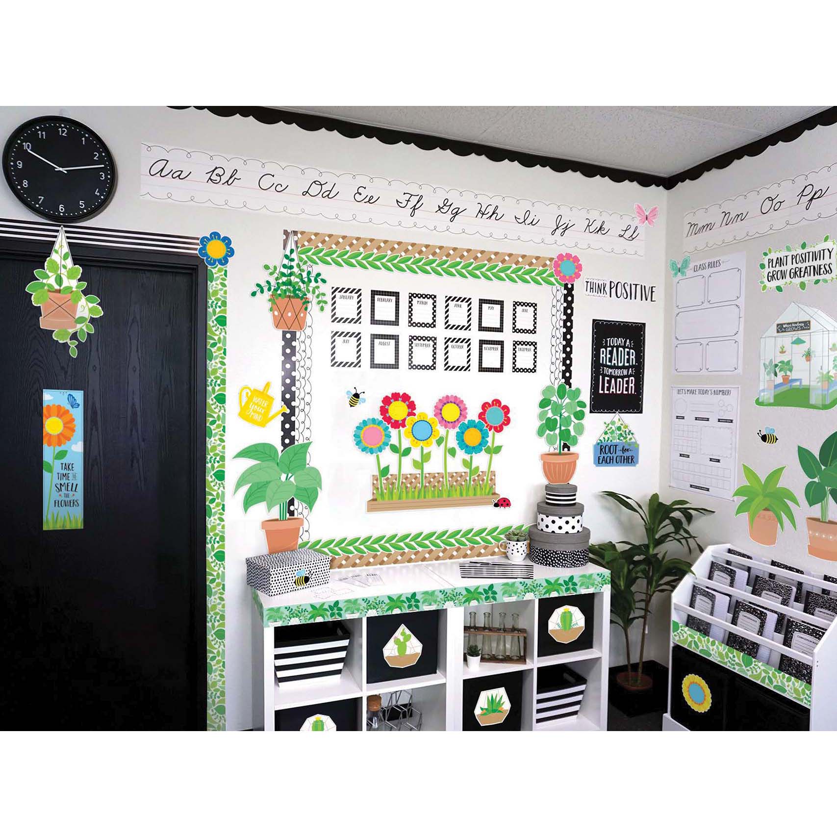 Garden of Good Manners Mini Bulletin Board Set
