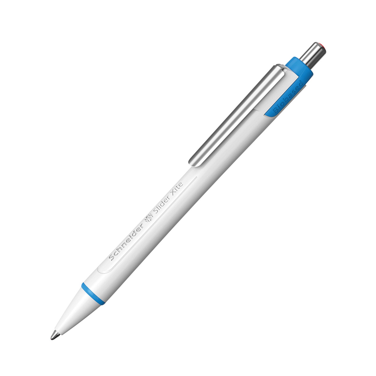 Slider Xite XB Refillable + Retractable Ballpoint Pen, 1.4 mm, Red Ink, Box of 10 Pens