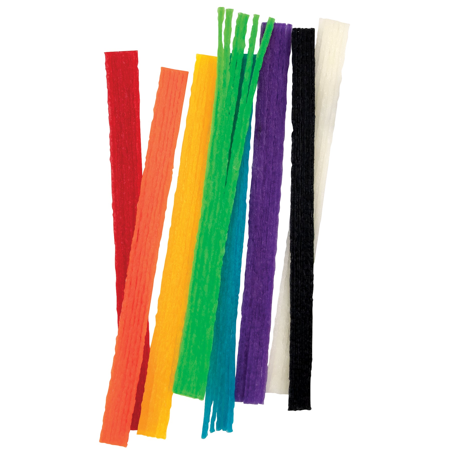 Wax Works® Sticks, Assorted Bright Hues, 8", 48 Pieces