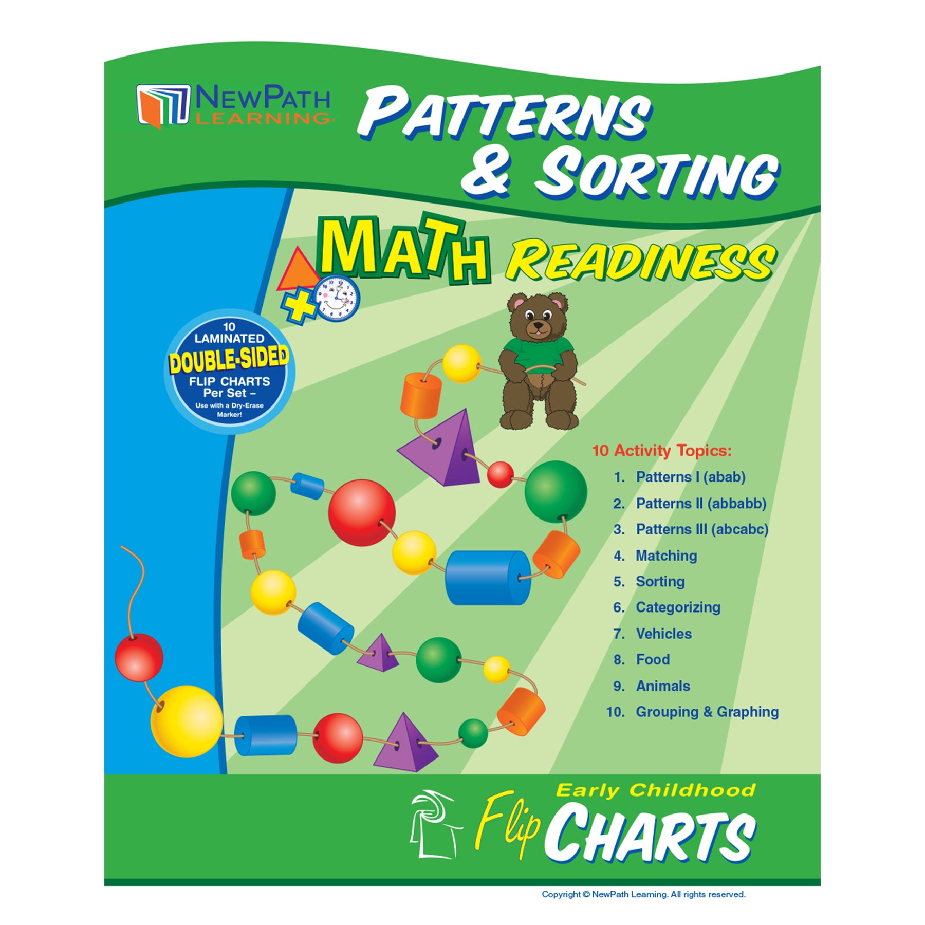 Patterns & Sorting Curriculum Mastery® Flip Chart
