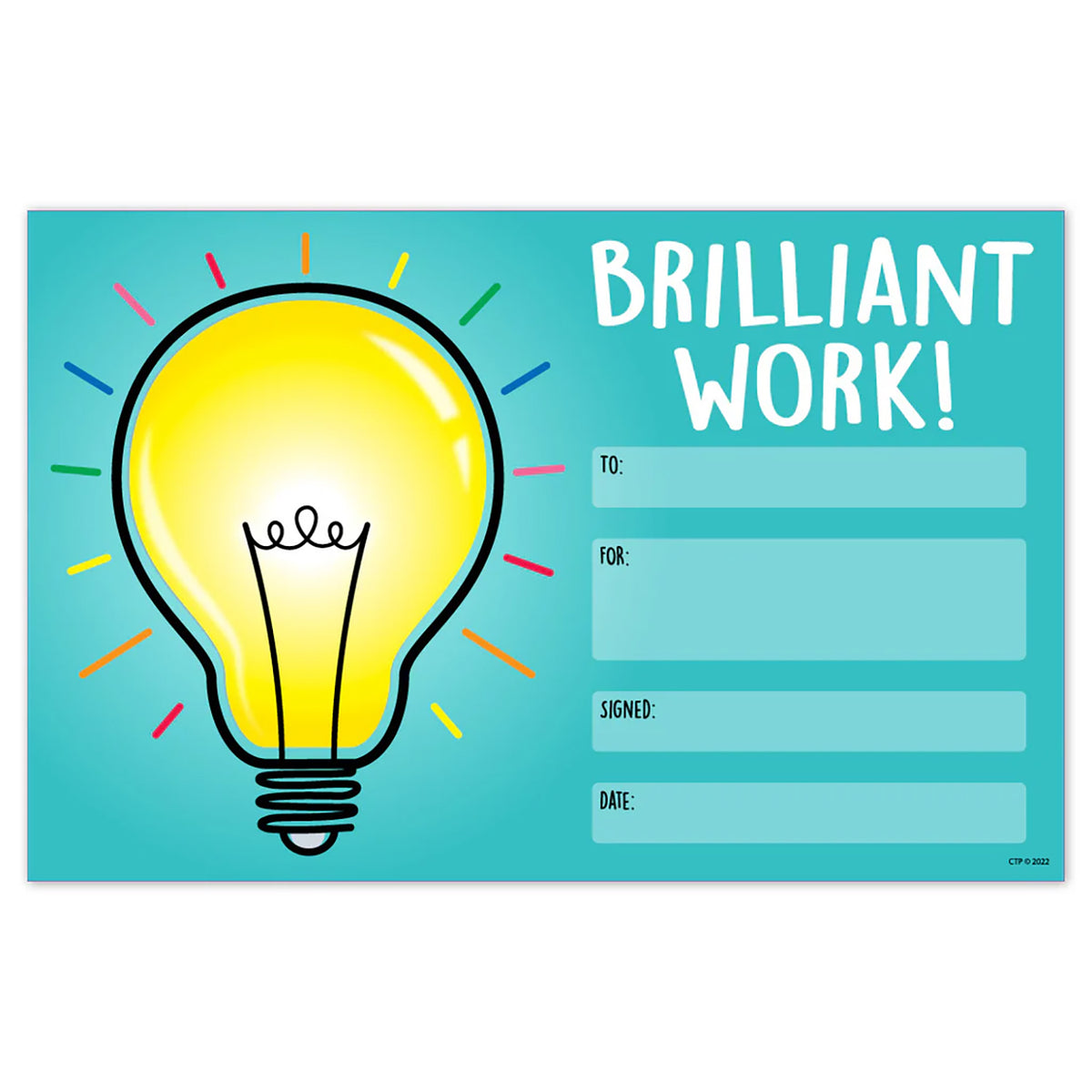 BRILLIANT WORK AWARDS