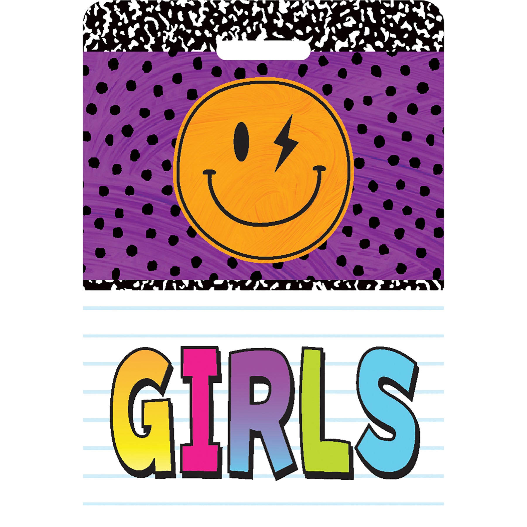 Brights 4Ever Hall Pass with Lanyard, Set of 4