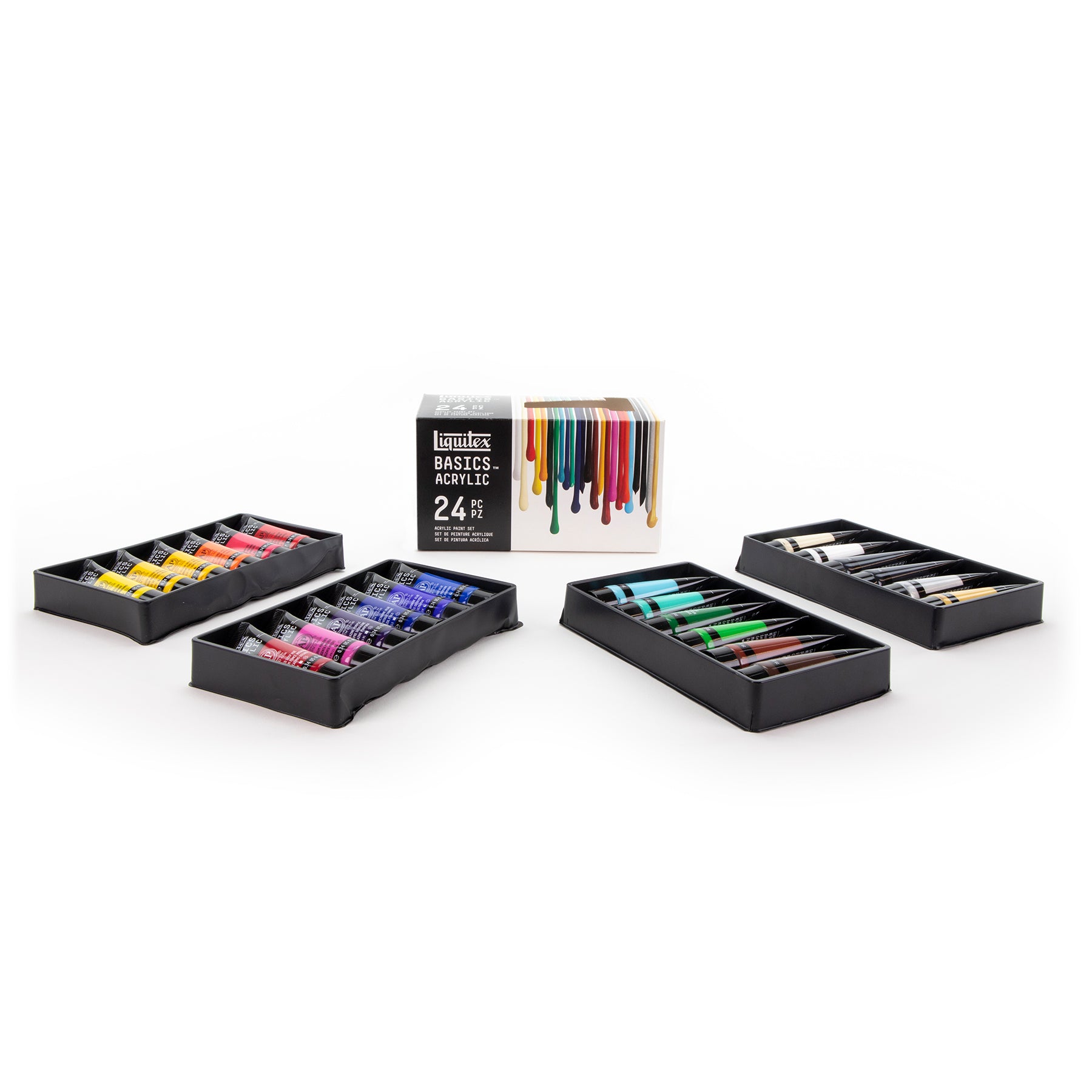 LQ BASICS Acrylic Color 24 x 22ml Tube Set