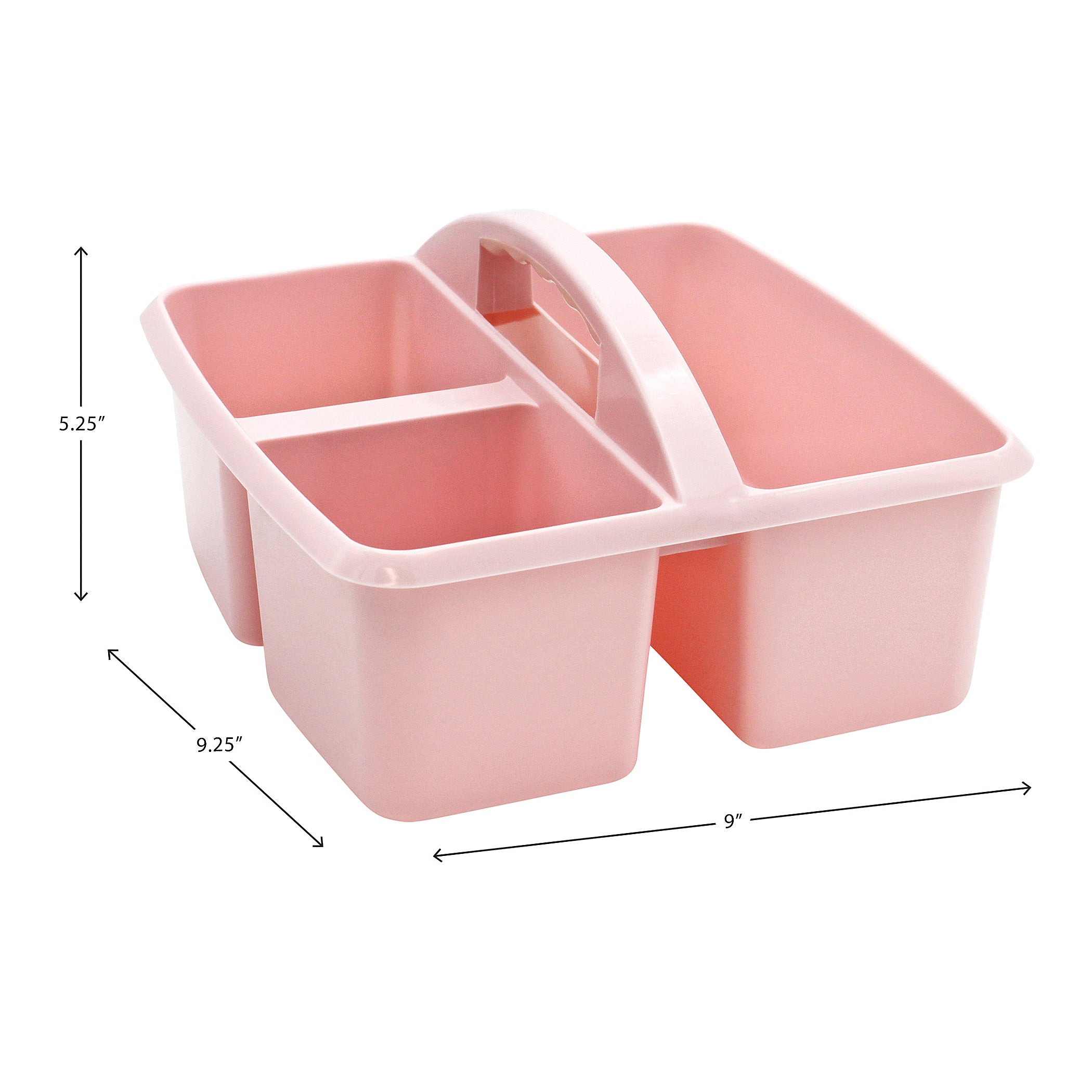 Storage Caddy, Light Pink