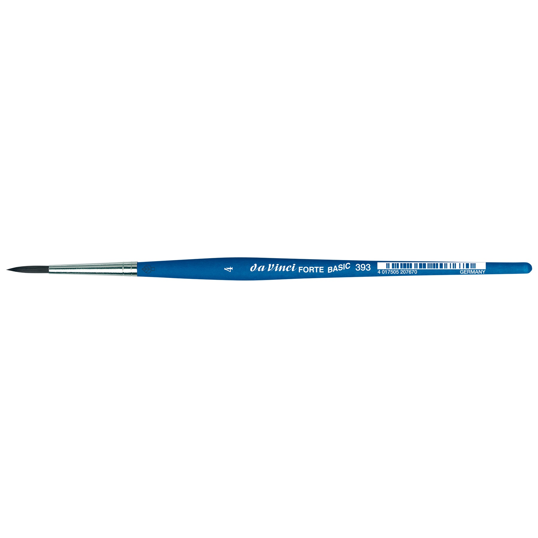 FORTE BASIC Student Brush, Synthetic, Acrylic, Round, Series 393, Size 4