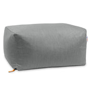 Jaxx Leon Outdoor Bean Bag Ottoman, Granite