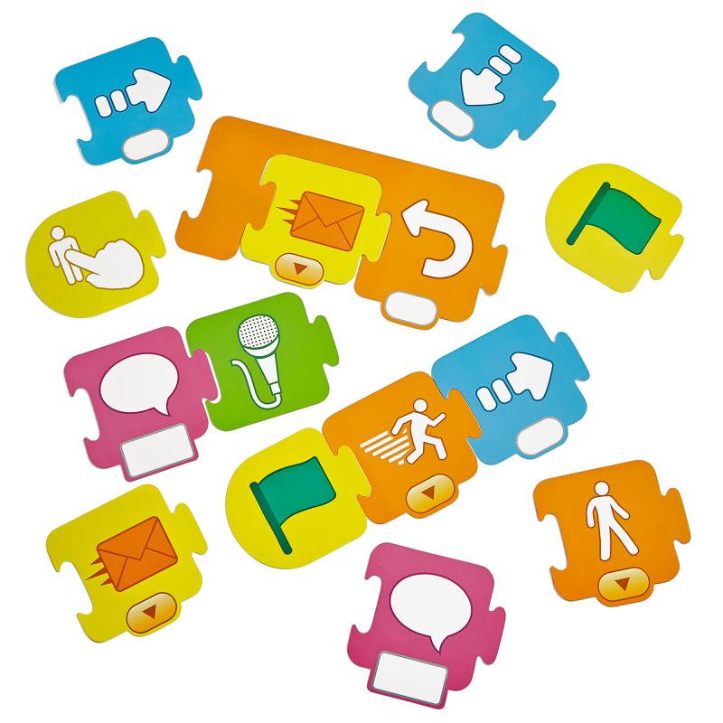 Jr Block Based Coding Magnetic Demonstration Set