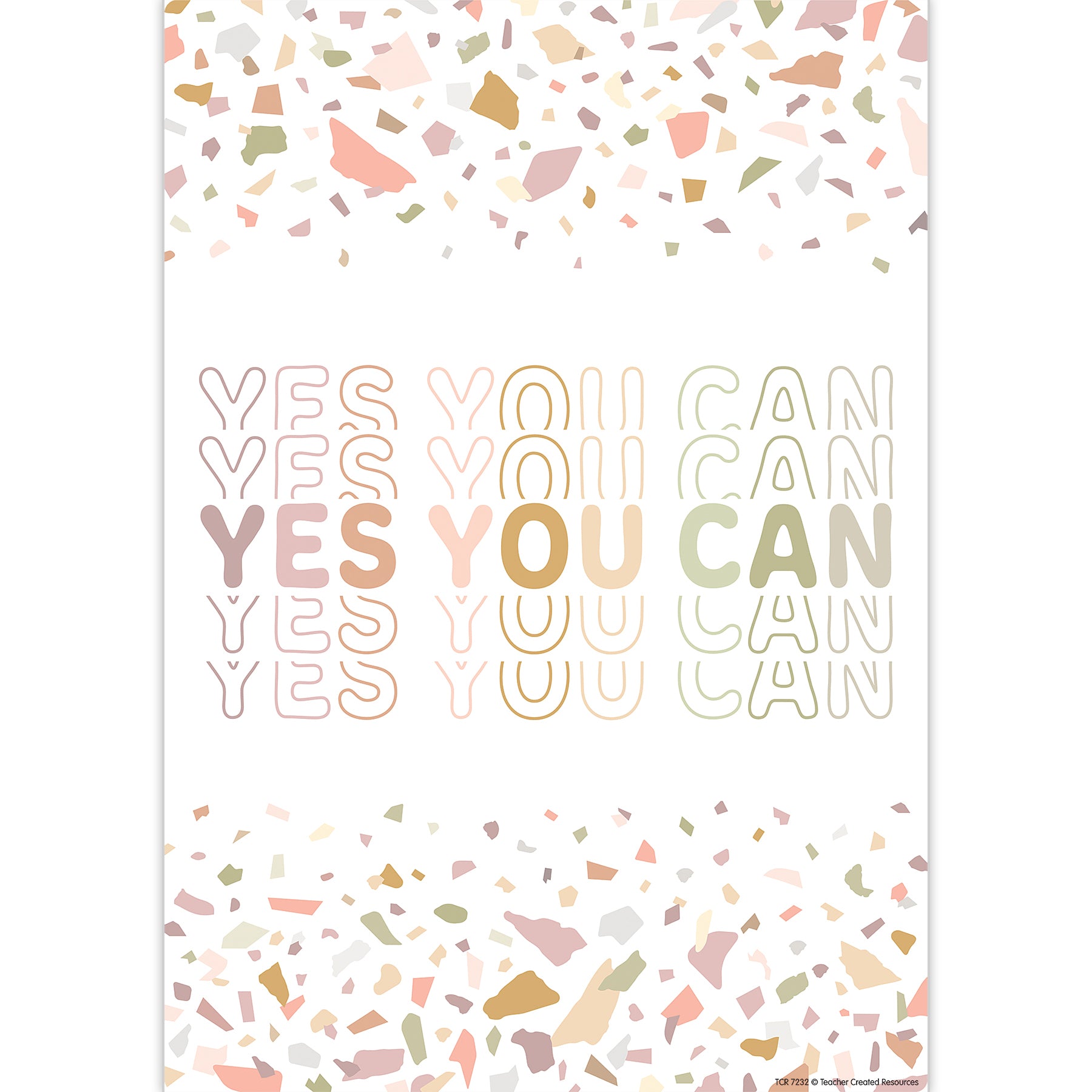 Terrazzo Tones Positive Practices Small Poster Pack, Pack of 12