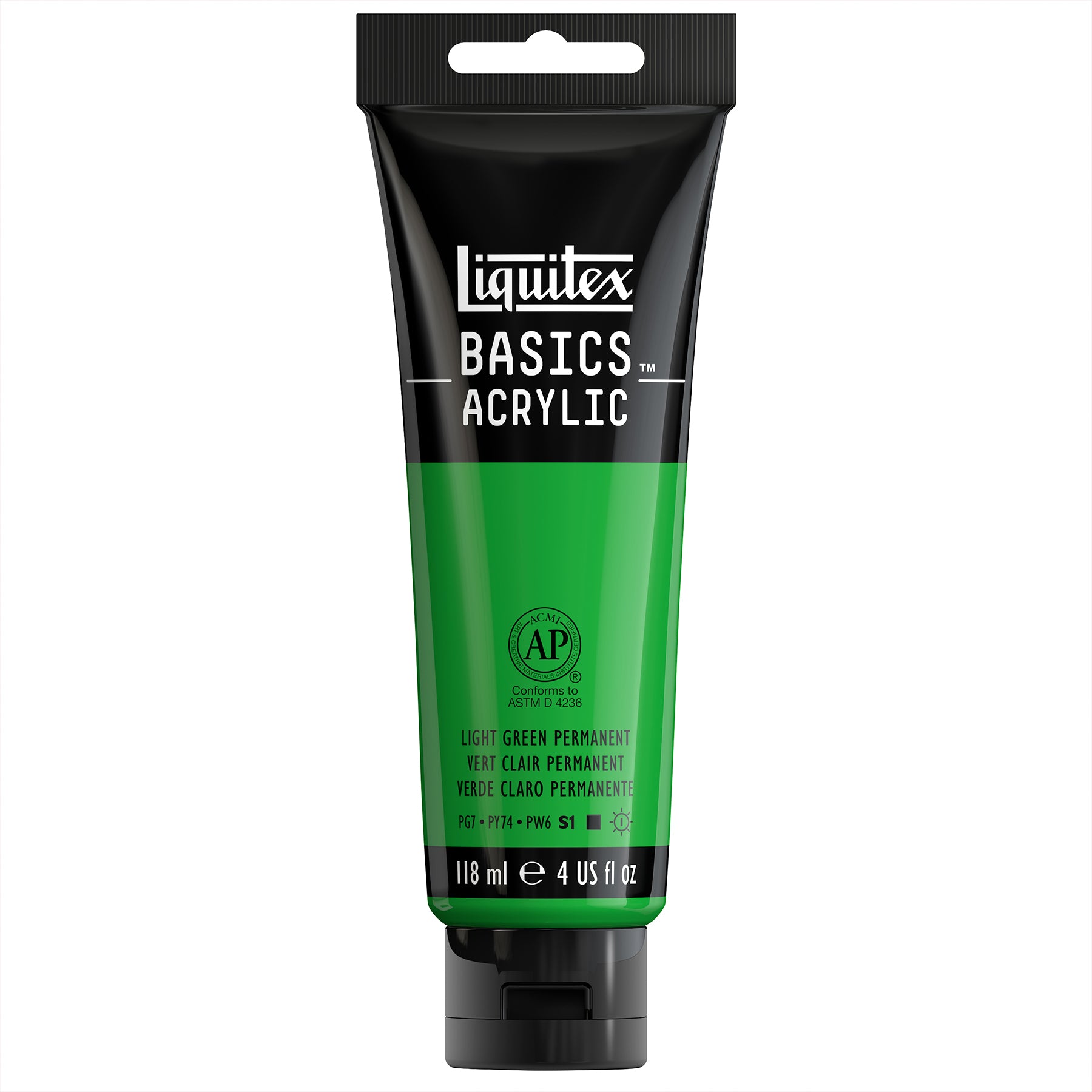 LQ BASICS 118ml tube - Light Green Permanent