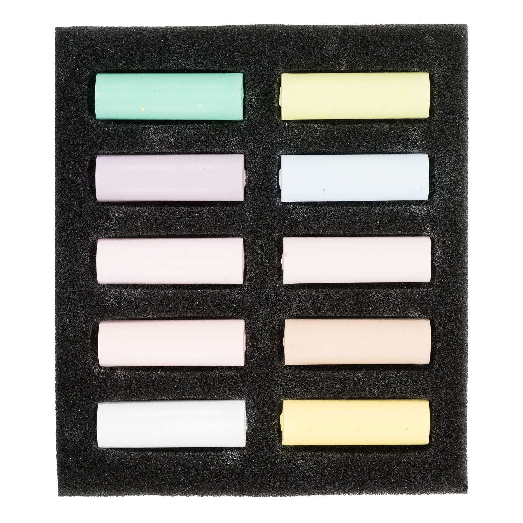 Soft Pastel Micro Sets, 10 Half Sticks, Highlights