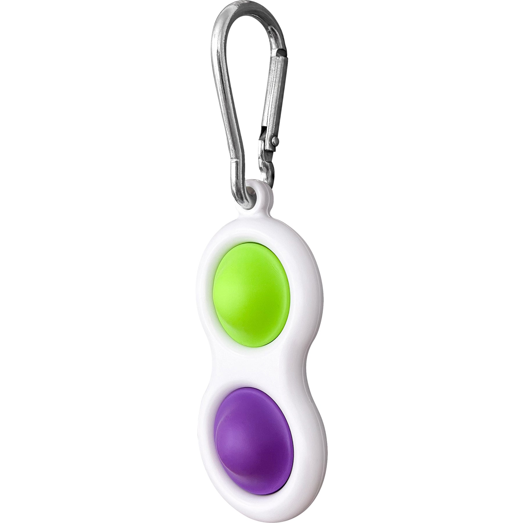 Fidget Popper Keychain - Purple/Green