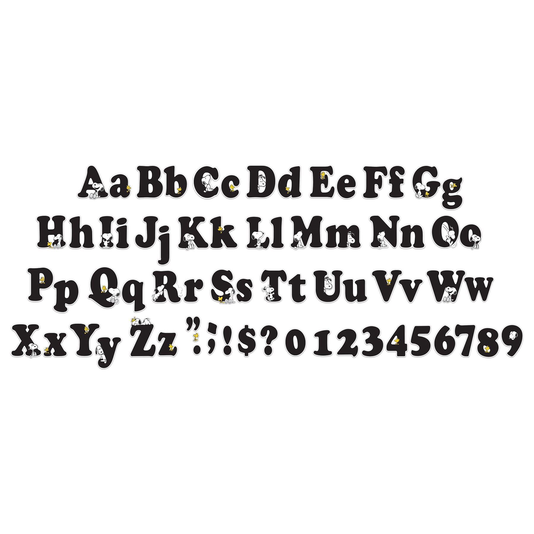 Peanuts® Deco Letters, Pack of 210