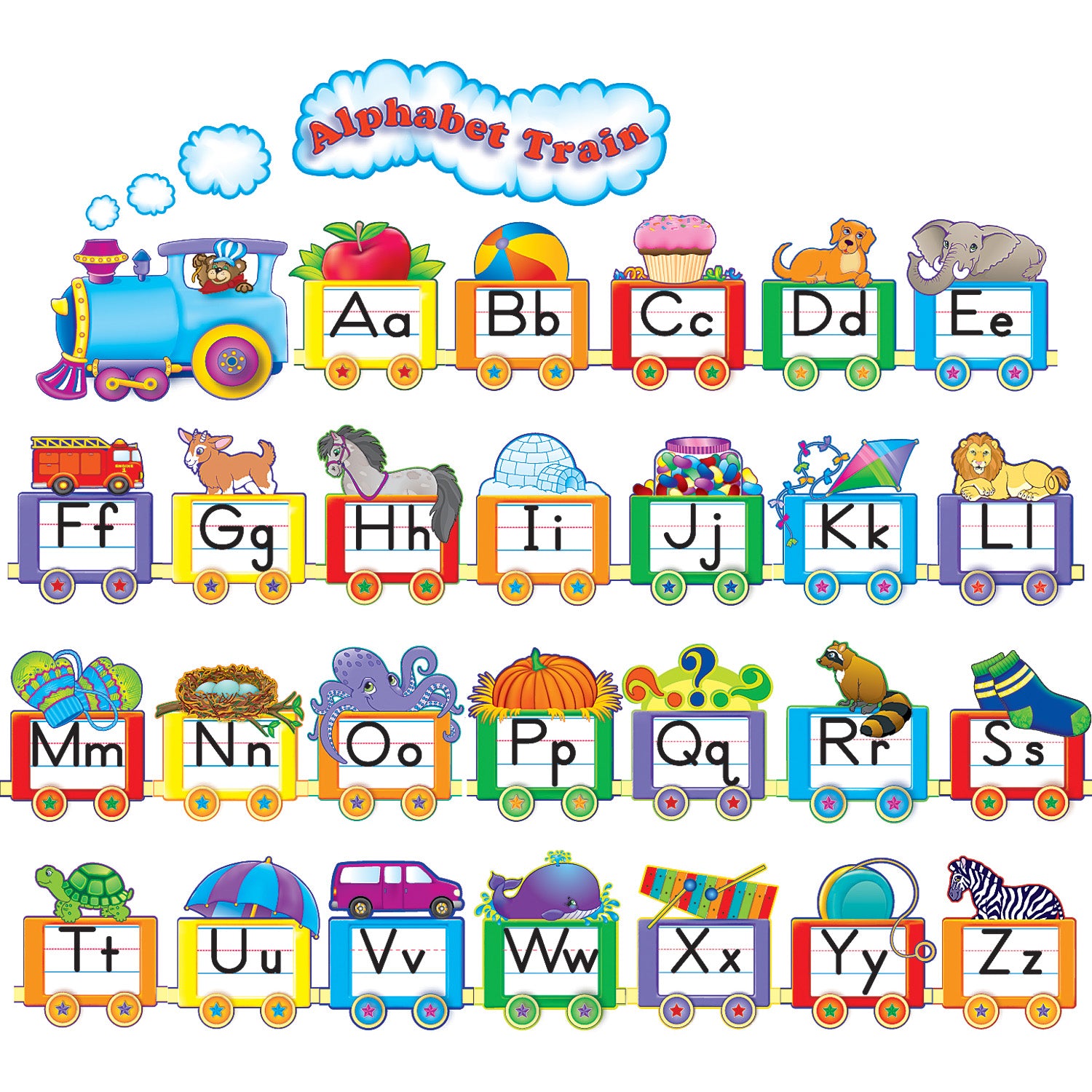 Alphabet Train Bulletin Board