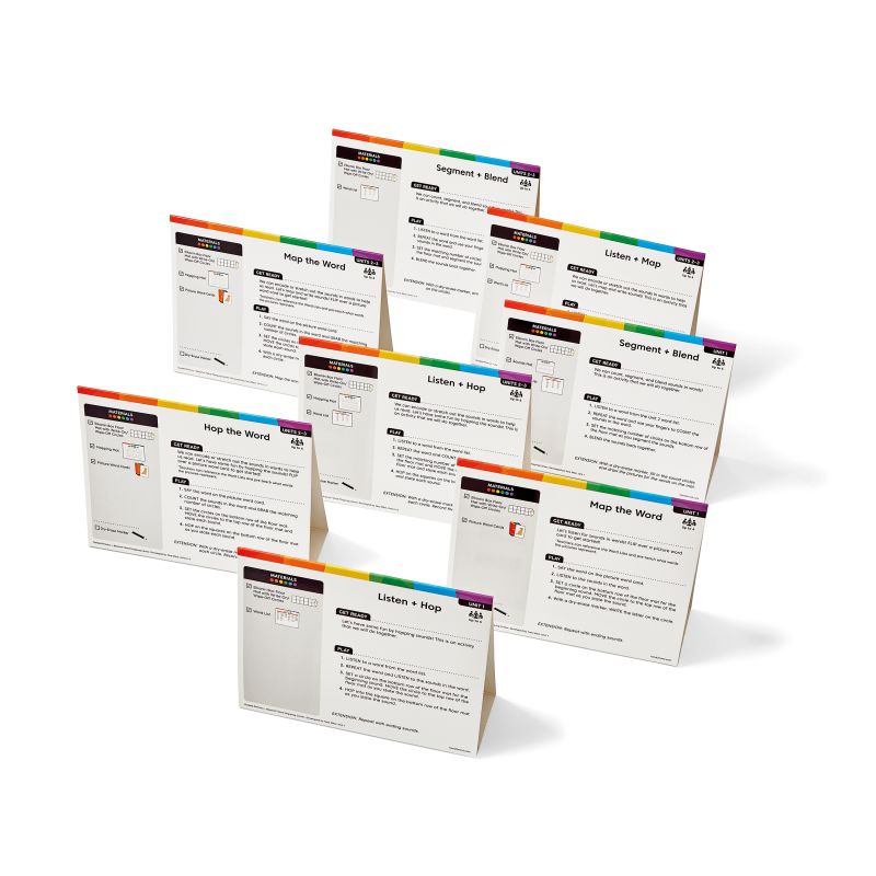 Guided Phonics + Beyond®, Word Mapping Center, Units 1-3