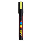 uni® POSCA PC-5M Water-Based Paint Markers, Reversible Medium Tip (1.8-2.5mm), Fluorescent Yellow
