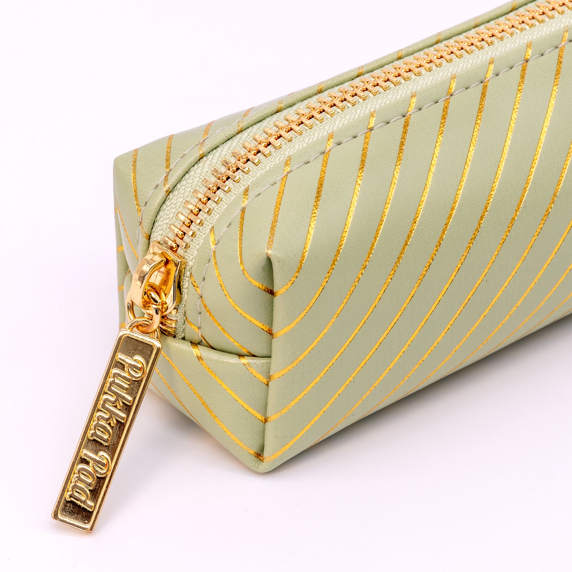 Pencil Case, Haze, Green