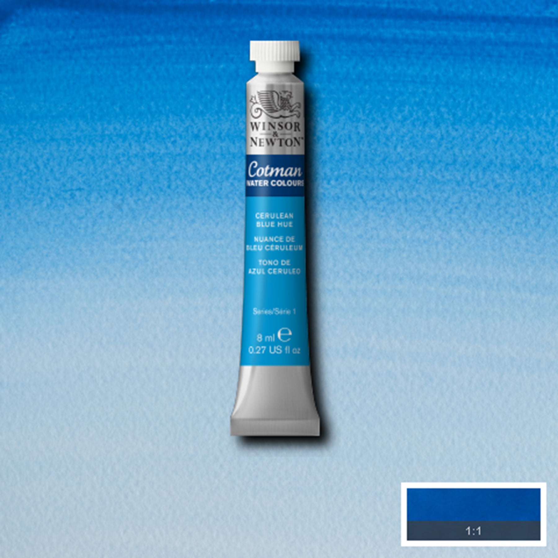 CWC 8ml tube - Cerulean Blue Hue