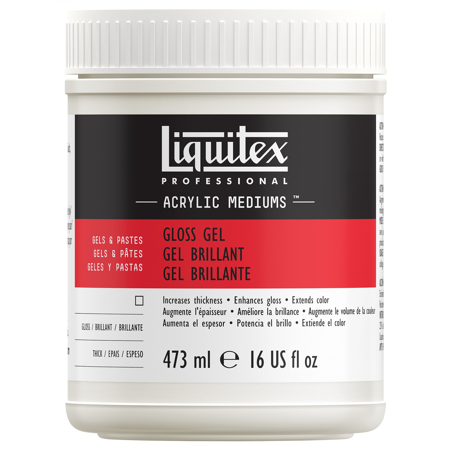 Gloss Gel Medium - 473ml (16 oz)