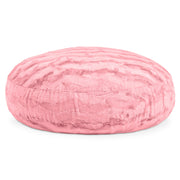 Jaxx Cocoon 4 Foot Bean Bag Chair - Faux Fur, Rose Quartz