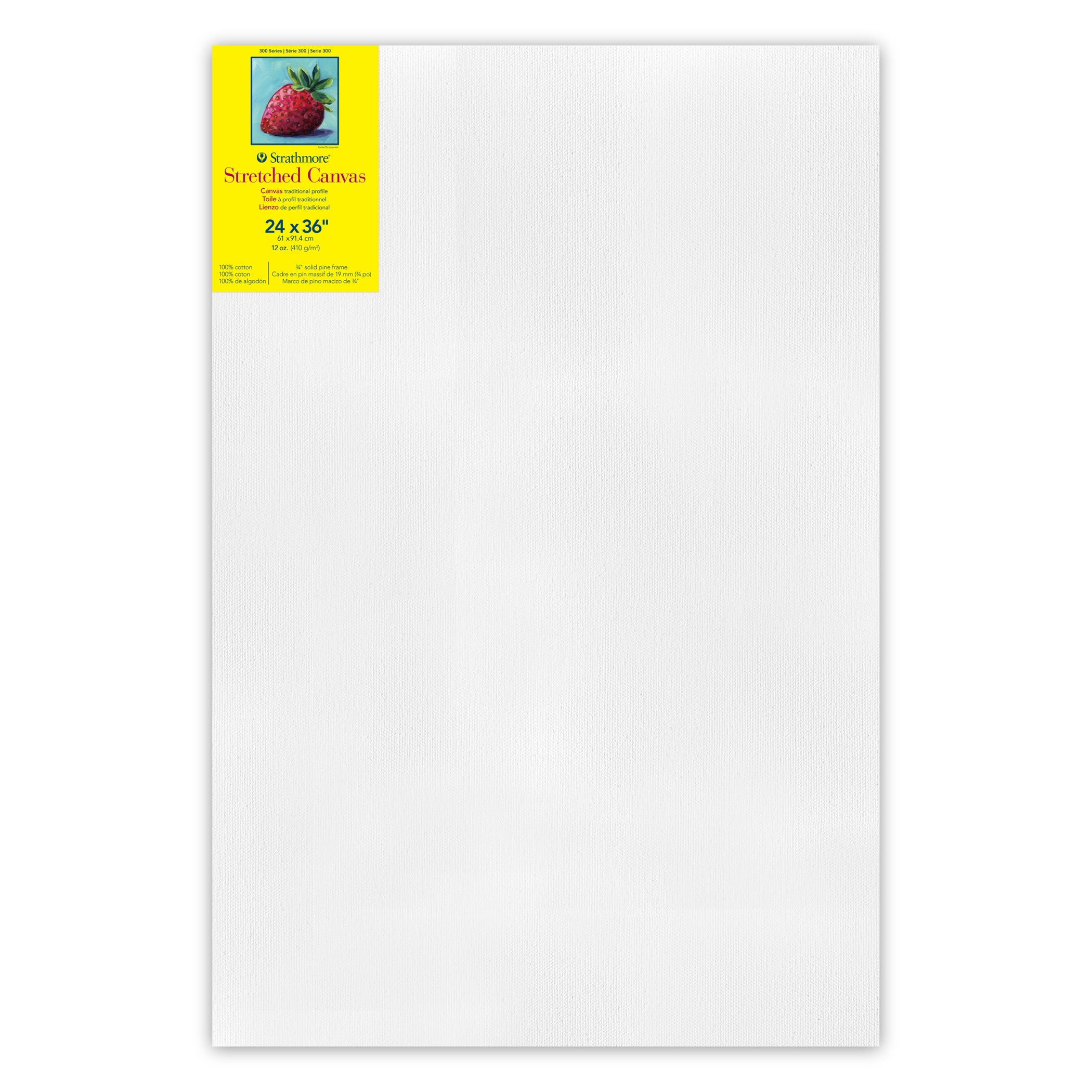 300 Series Traditional Stretched Canvas, 24x36 inch