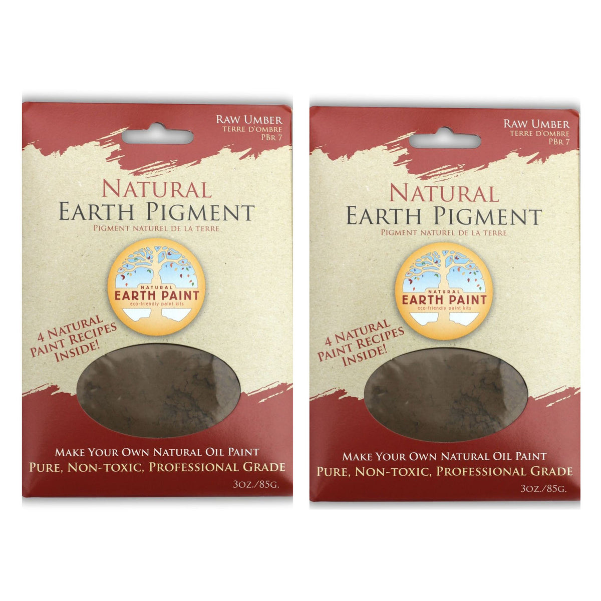 (2 EA) PIGMENT RAW UMBER 3OZ