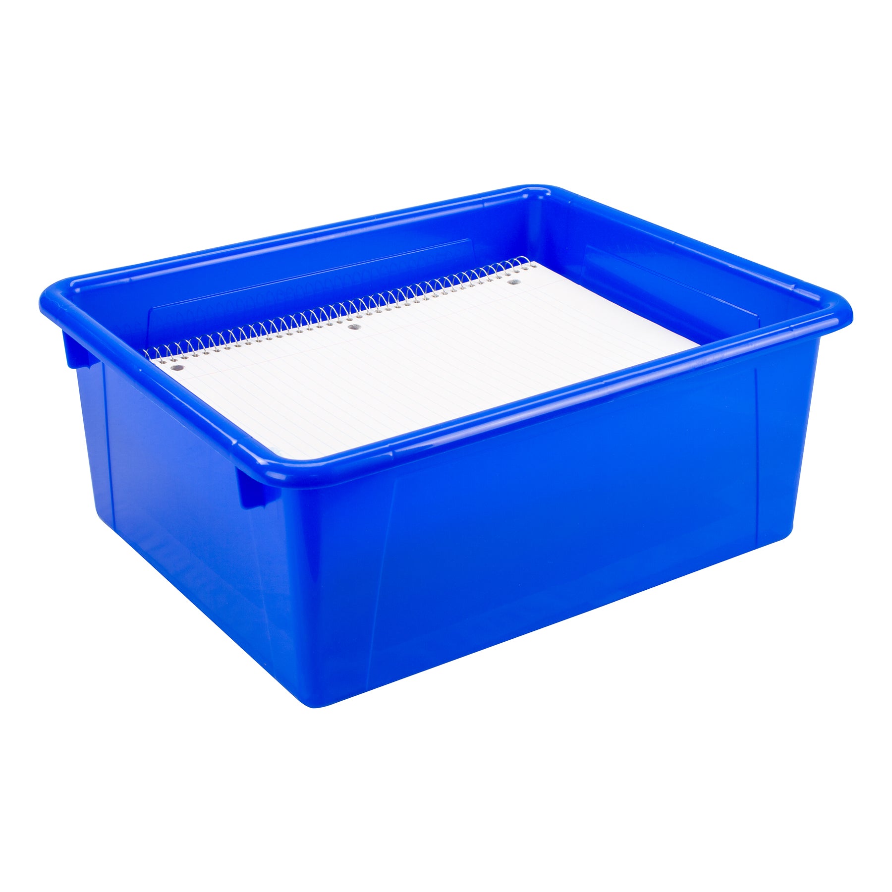 Deep Storage Tray, Blue
