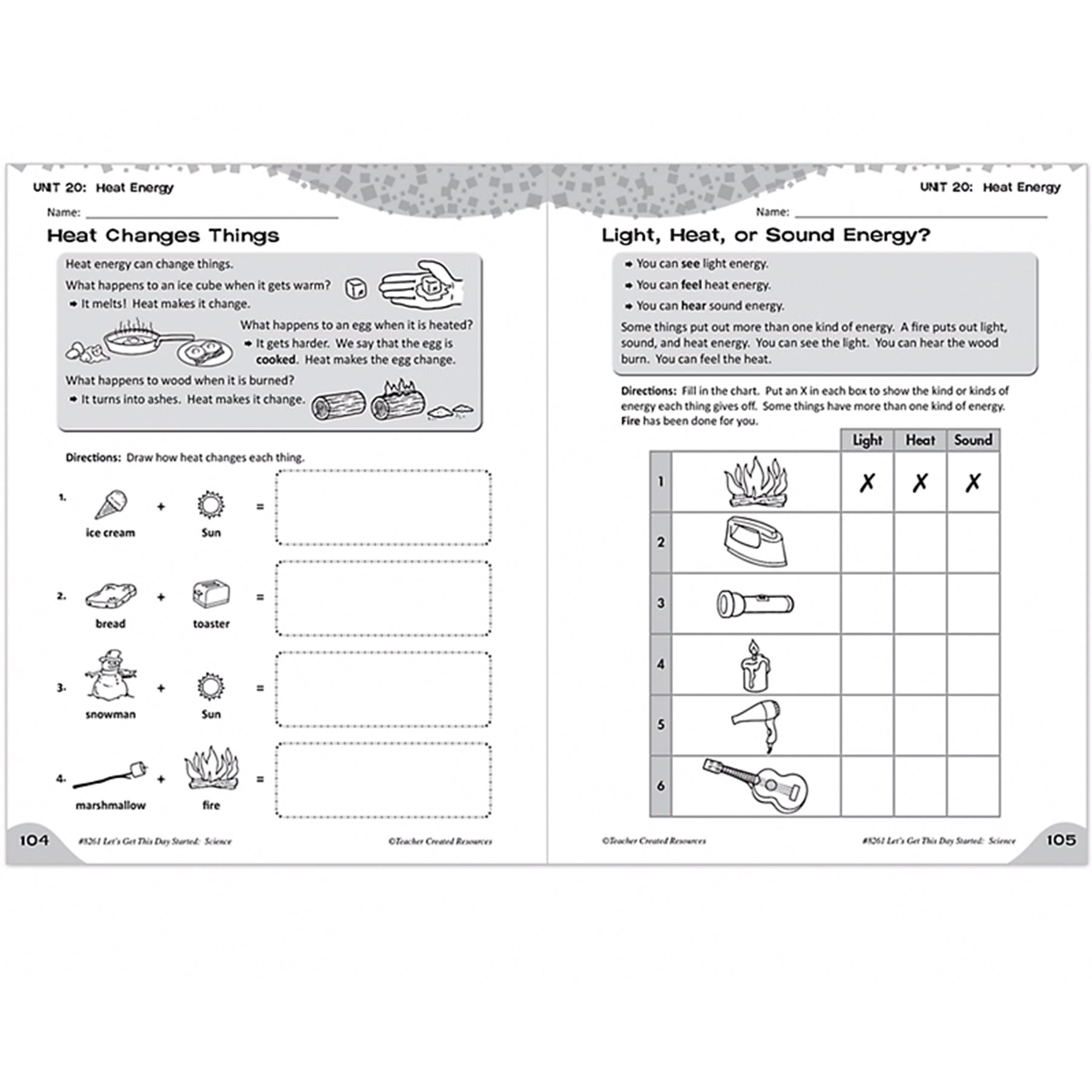 Let’s Get This Day Started: Science (Gr. 1)