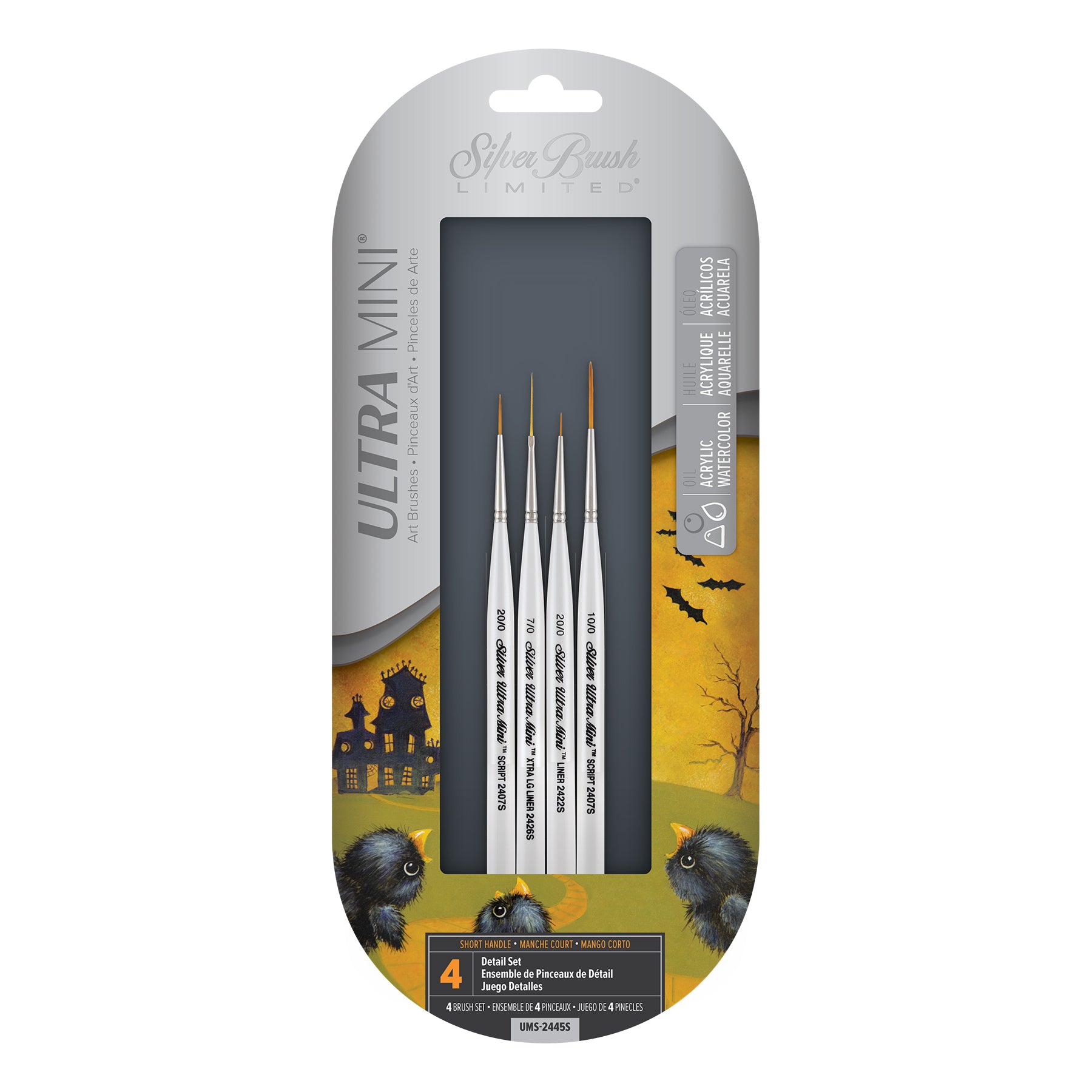 Ultra Mini® Detail, 4 Brushes