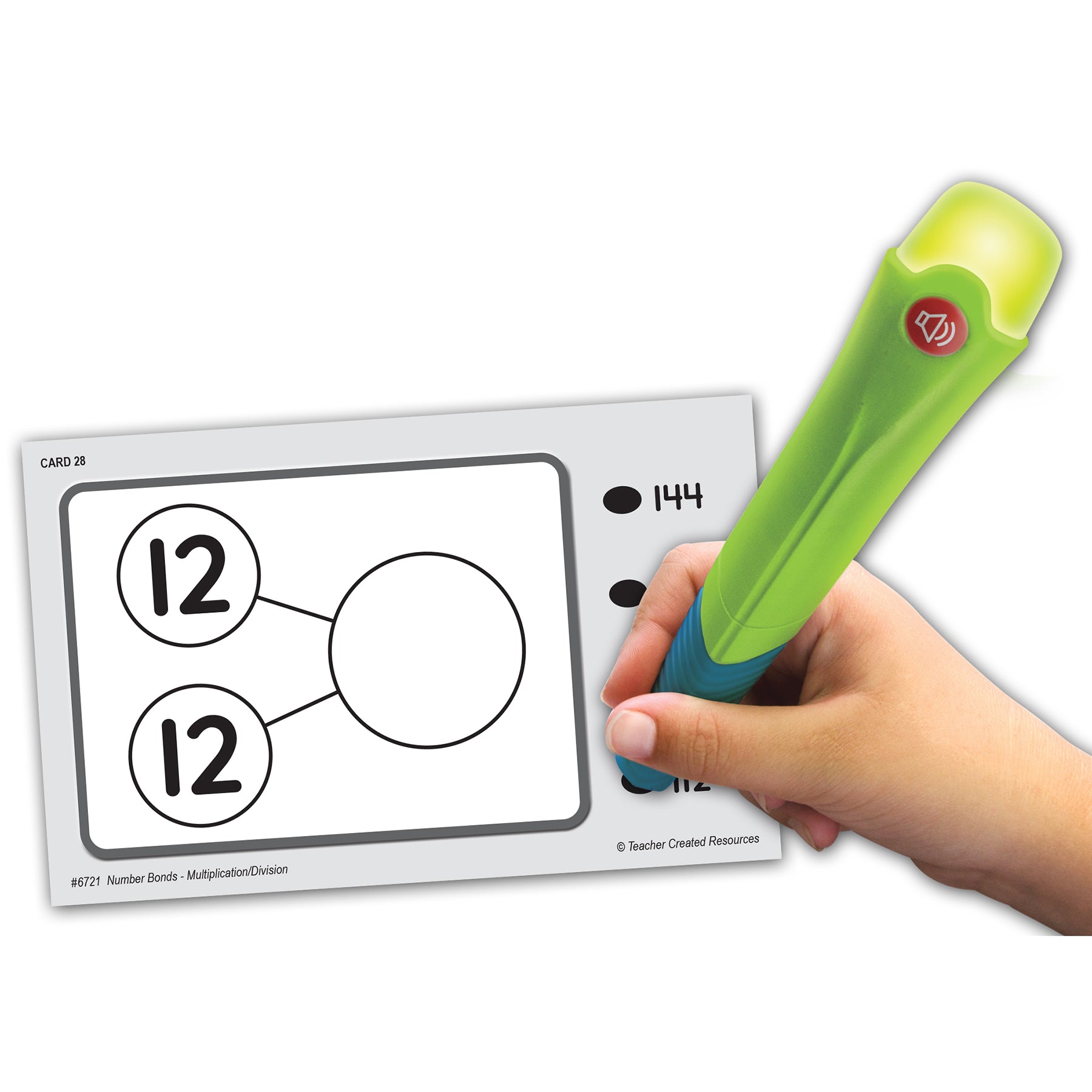 Power Pen® Learning Cards: Number Bonds - Multiplication & Division