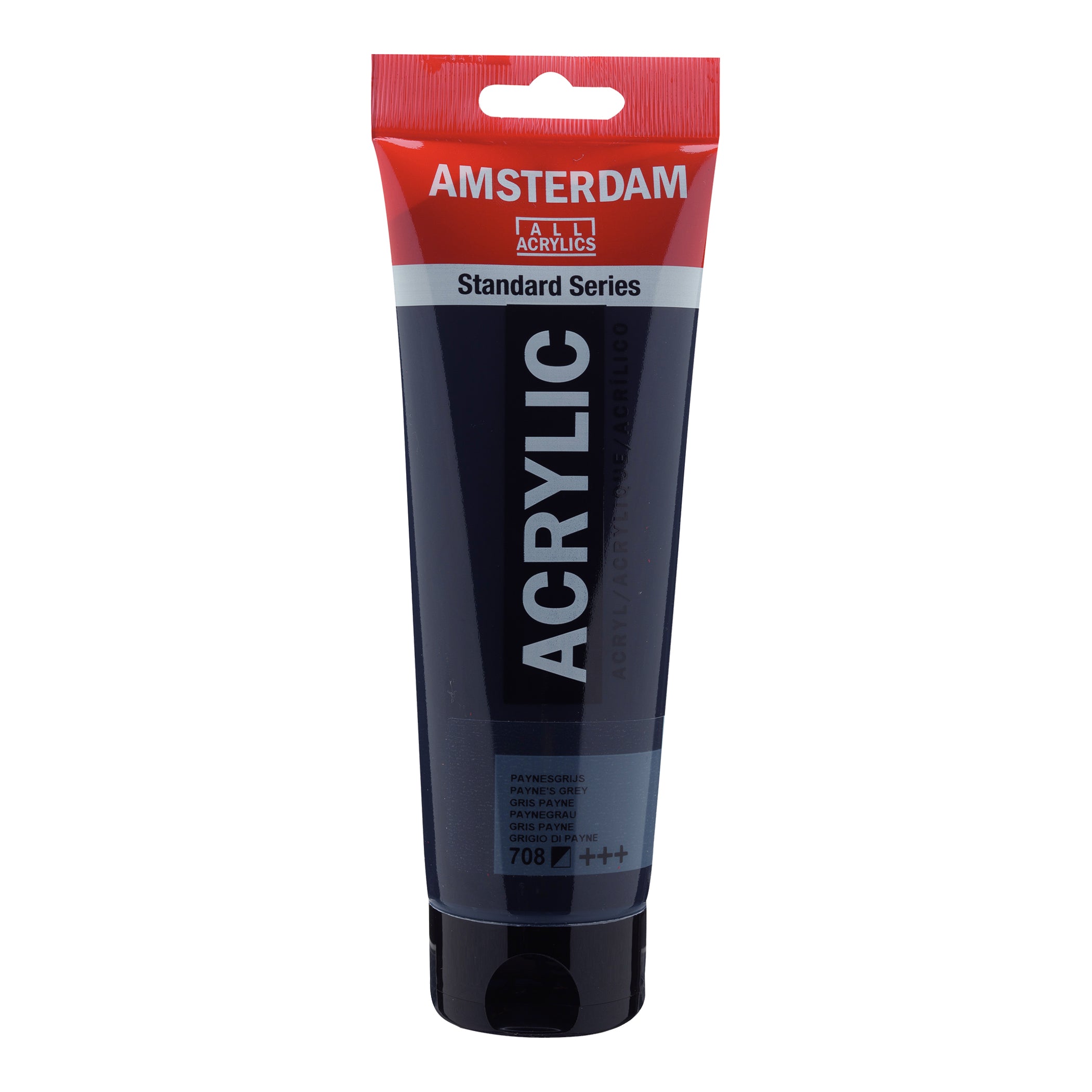AMSTERDAM STANDARD ACRYLIC 250ML PAYNES GREY 708